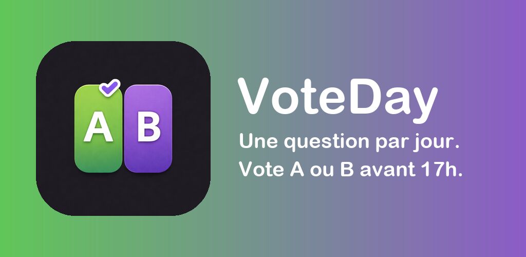 VoteDay, le vote quotidien